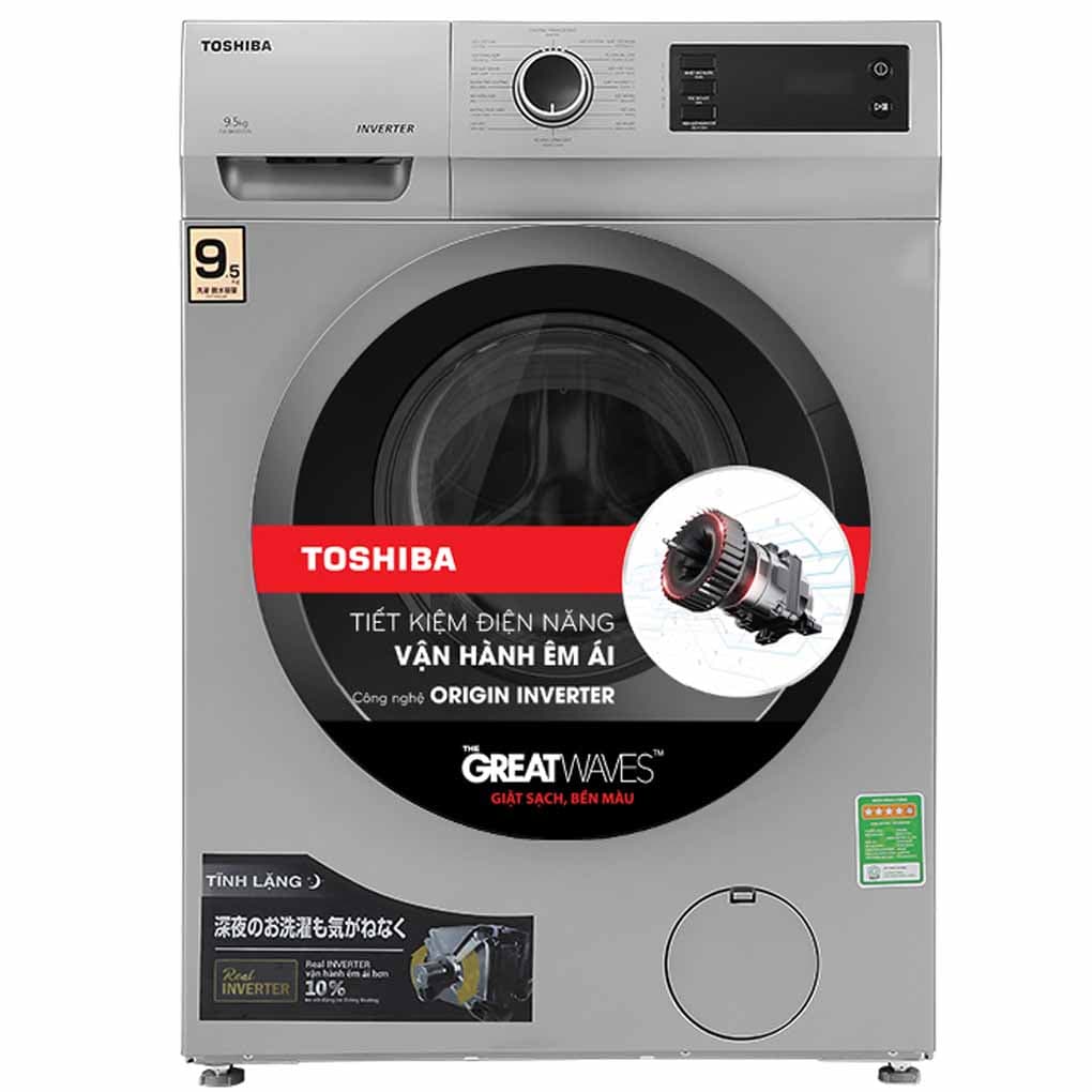 Máy giặt Toshiba Inverter 9.5 kg TW-BK105S3V(DK)